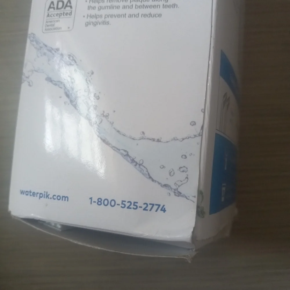 Waterpik Waterflosser Cordless Express ADA Accepted Cordless Convenience 2 Tips